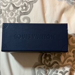Louis Vuitton Dark Blue Embossed Box